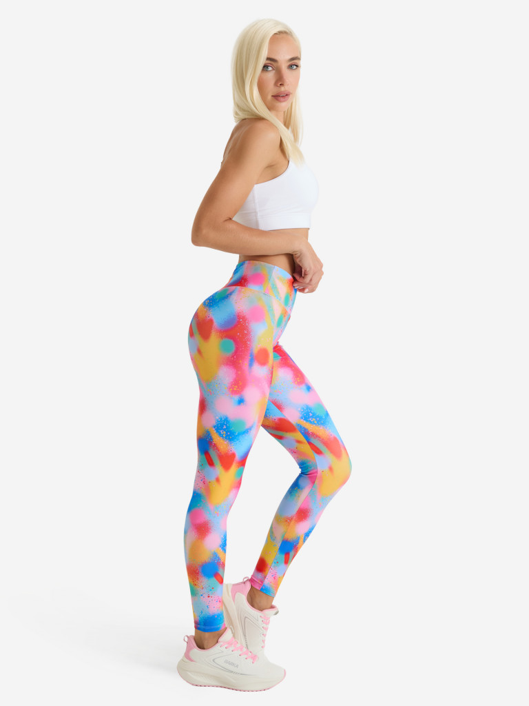 Легинсы женские спортивные BARKA, лосины для спорта, тайтсы