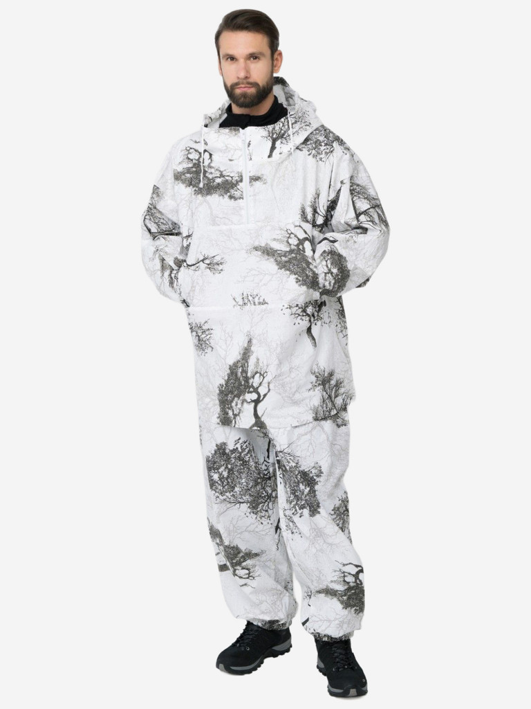 Костюм мужской на молнии Huntsman Метель маскировка Кусты бязь