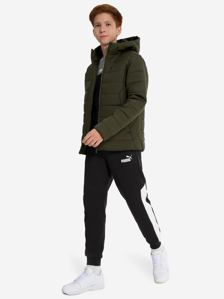 Куртка утепленная для мальчиков PUMA ESS Hooded Padded Jacket