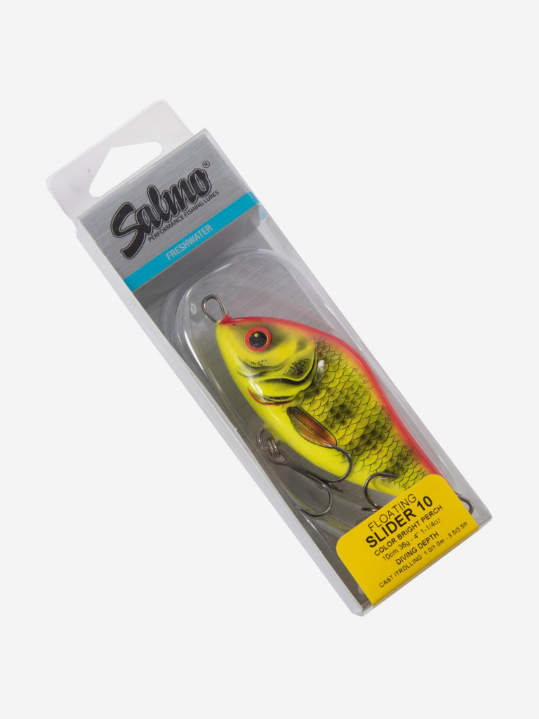 Воблер плавающий джеркбейт Salmo SLIDER F 10/BP