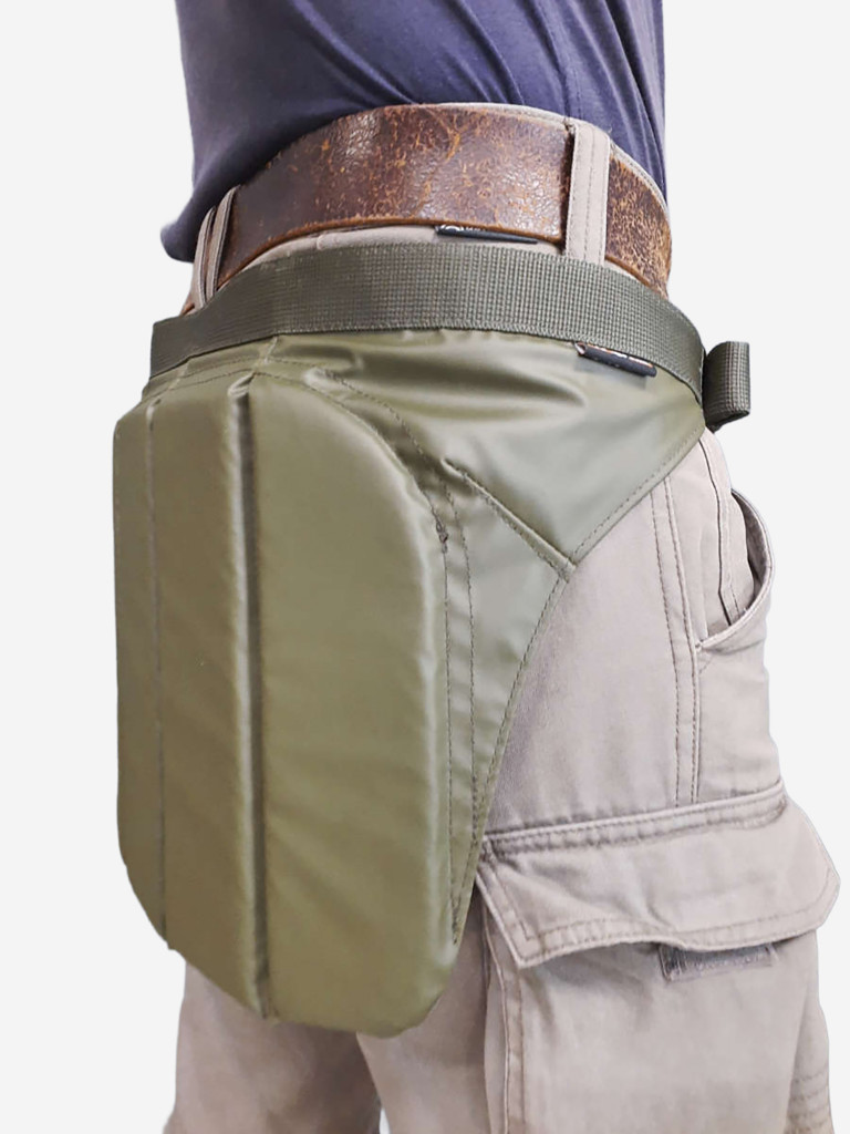 Эргономичное туристическое сиденье пятиточечник, хоба, толщина 2см