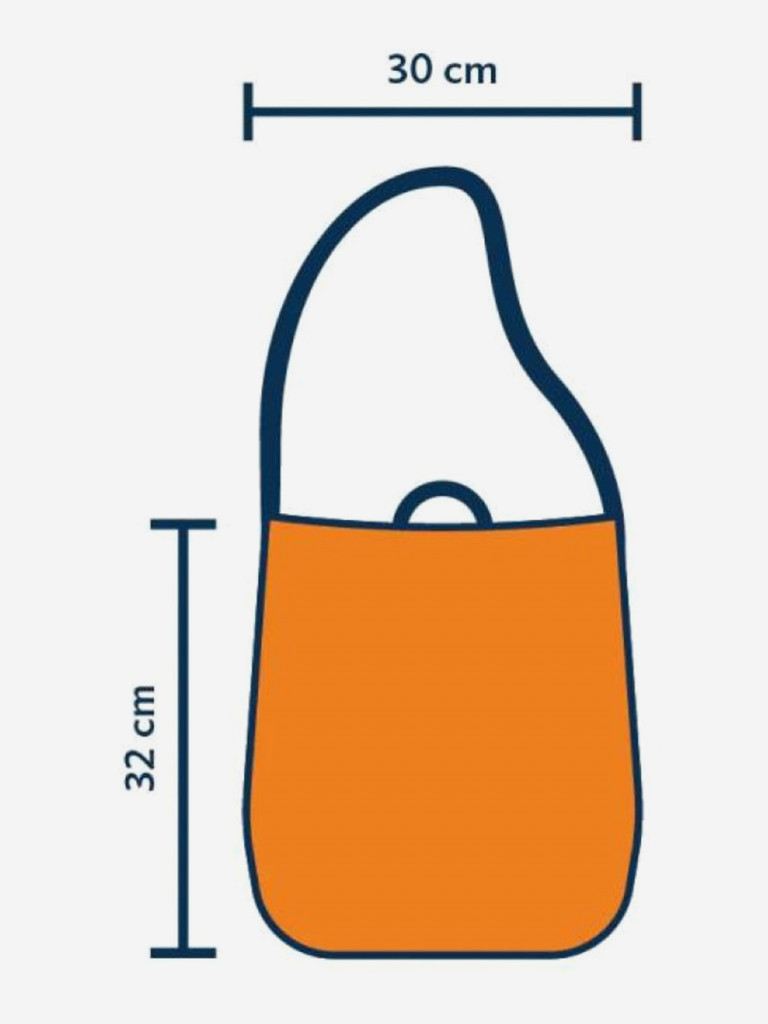 Сумка TICKET TO THE MOON Eco Bag Small 10L, Copper