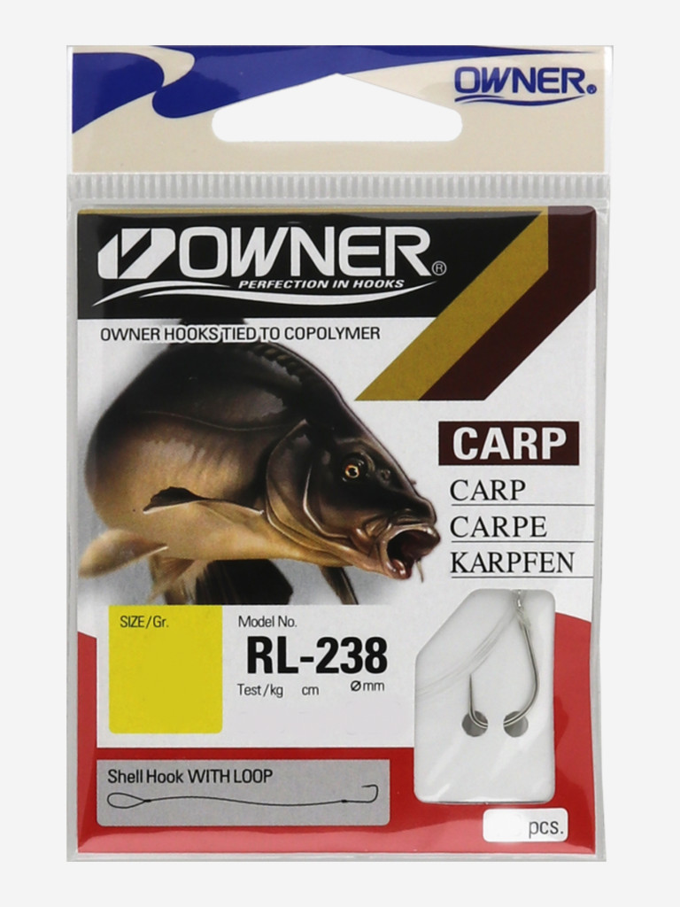 Поводок готовый OWNER RL-238 №4 10шт
