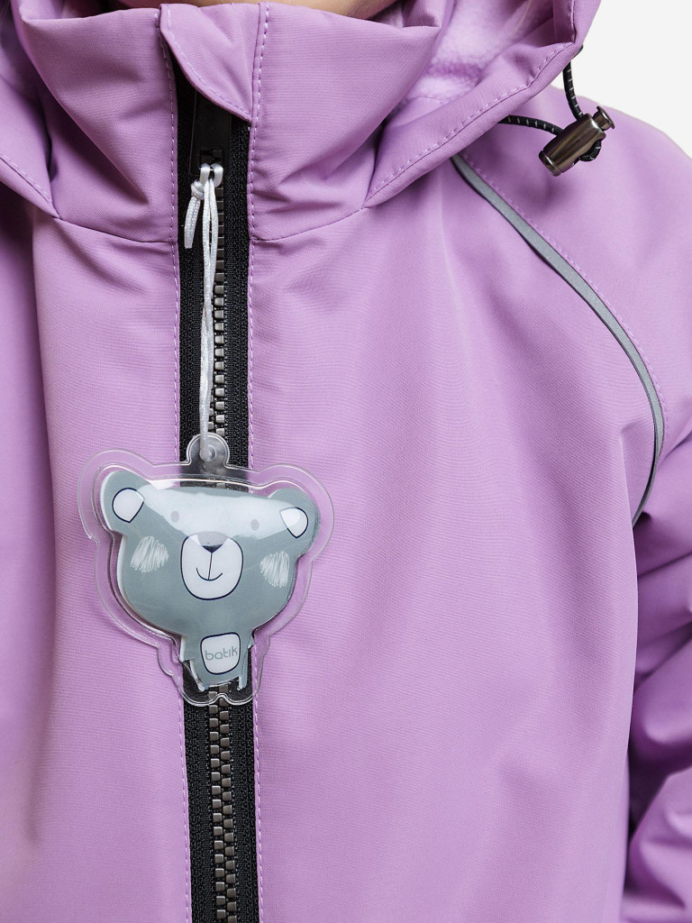 Комбинезон демисезонный для девочки batik Крис ежевичный мусс