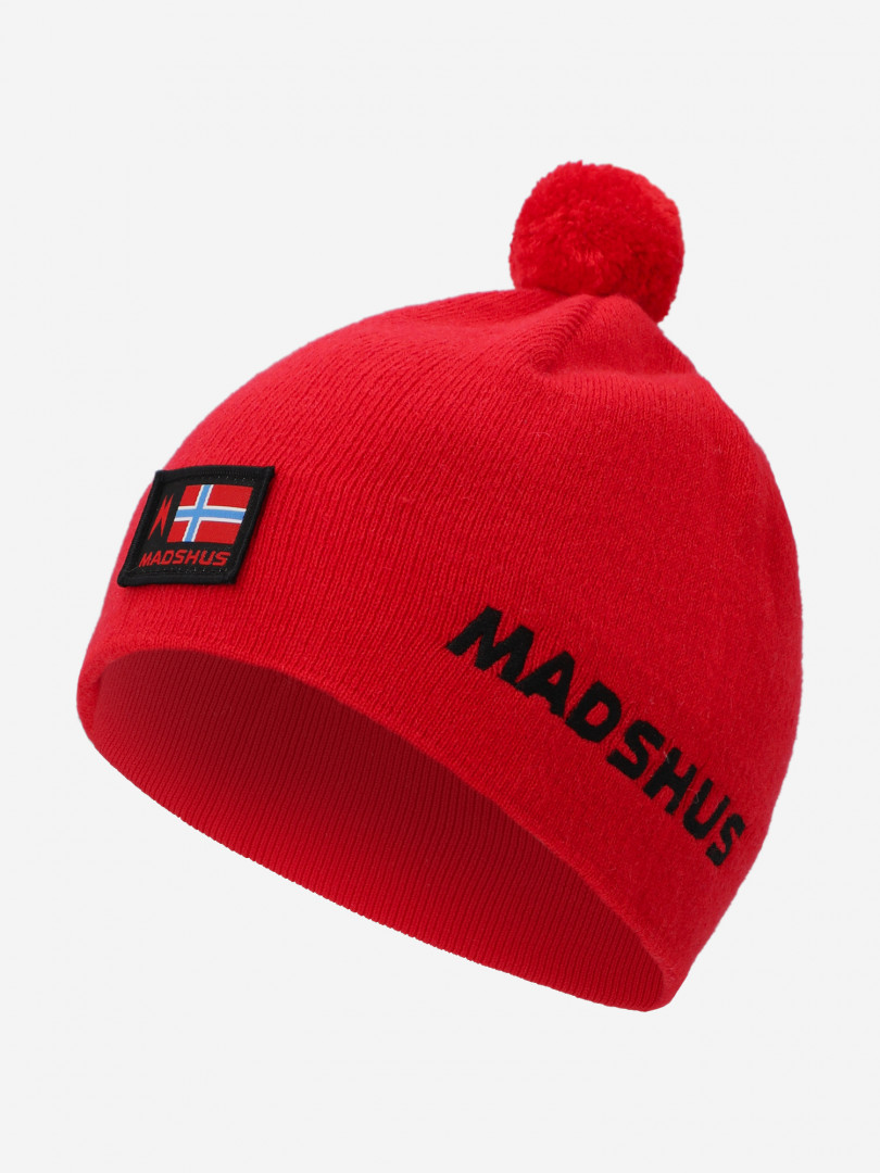 фото Шапка madshus, красный