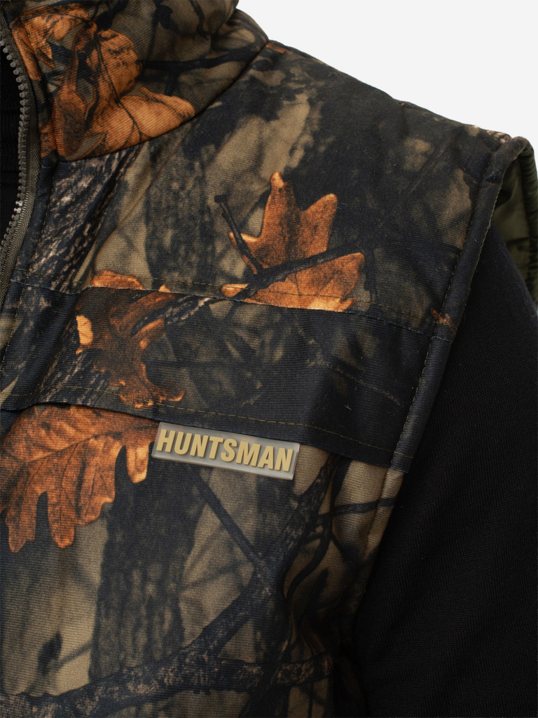 Жилет мужской Huntsman Фристайл утепленный с капюшоном