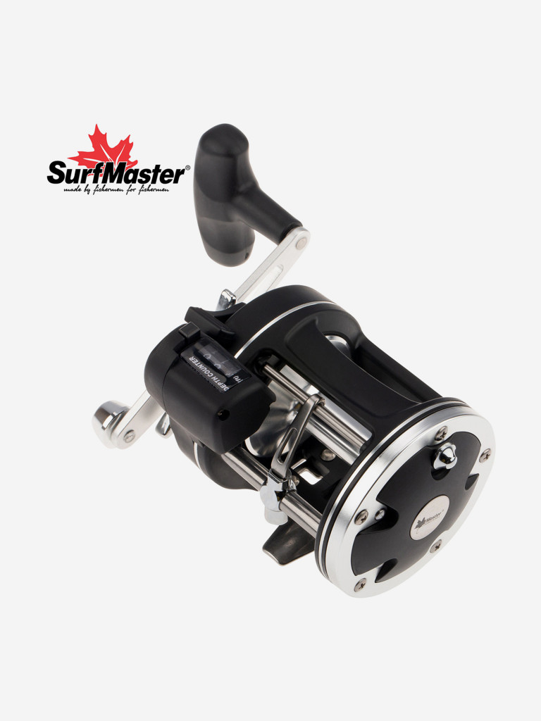 Катушка мультипликаторная Surf Master Atlantic ATL 600 4bb R со счётчиком