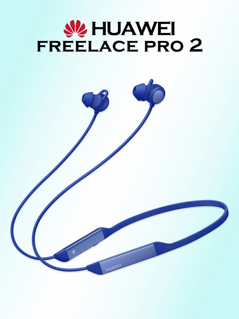 Беспроводные наушники HUAWEI FreeLace Pro 2, синие