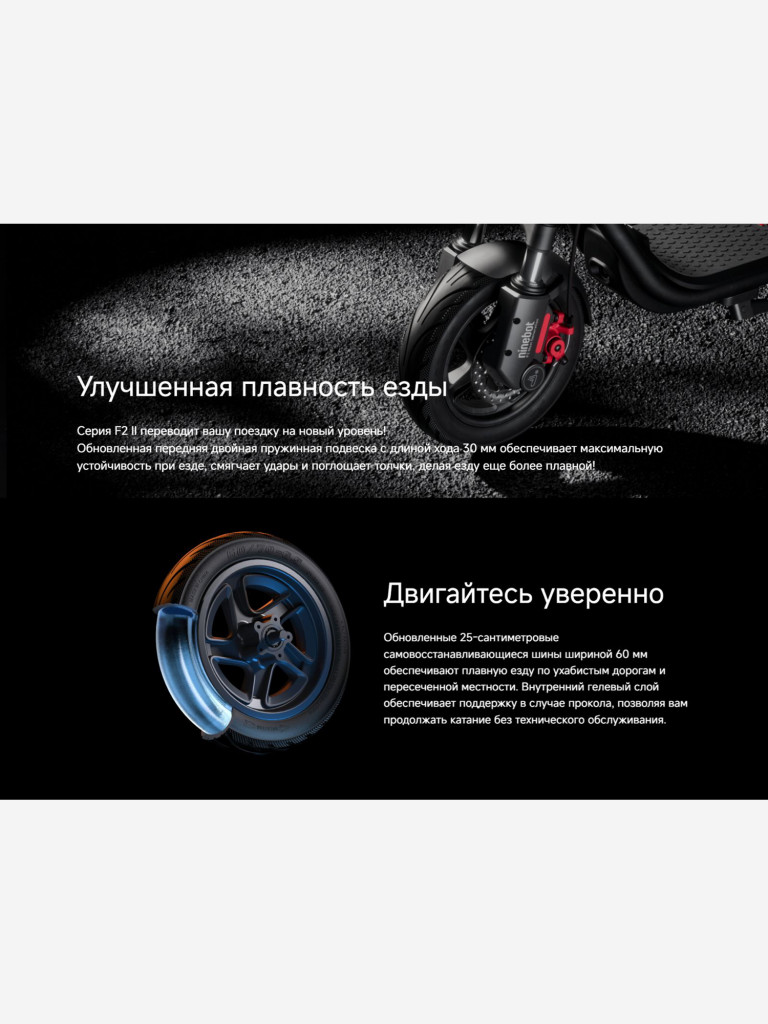 Электросамокат Ninebot eKickScooter F2 II