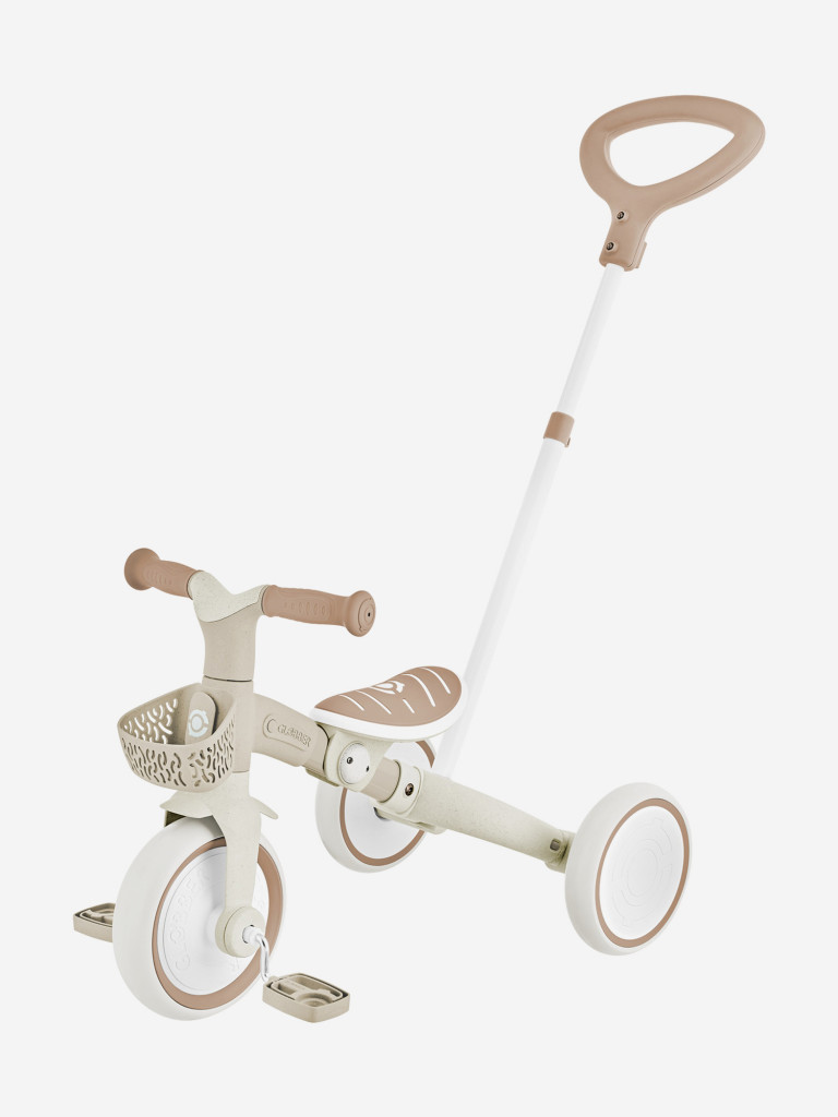 Трехколесный велосипед-беговел Globber LEARNING TRIKE 3в1 PLUS ECOLOGIC