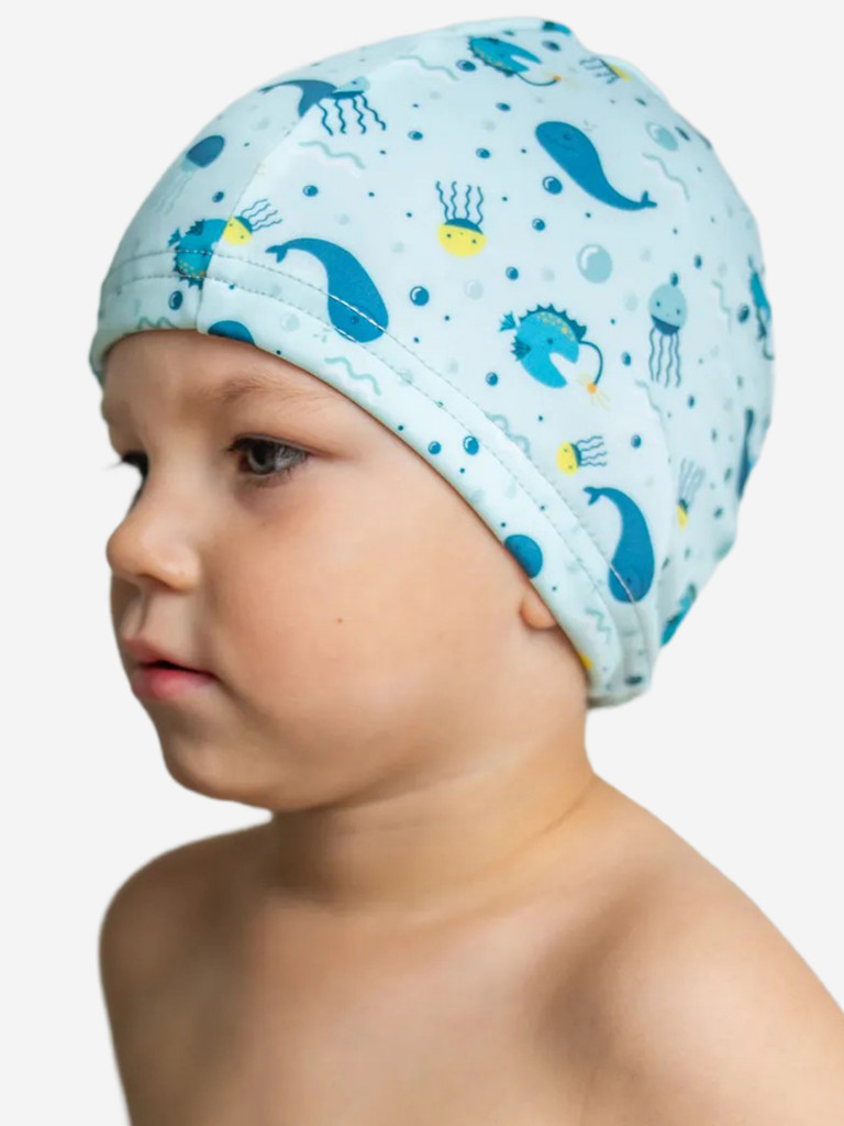 Шапочка для плавания детская текстильная "Мамин Я"