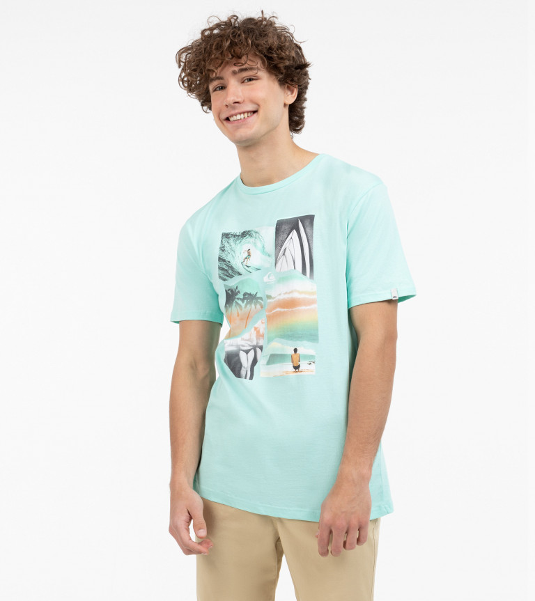Футболка мужская Quiksilver Flaxton
