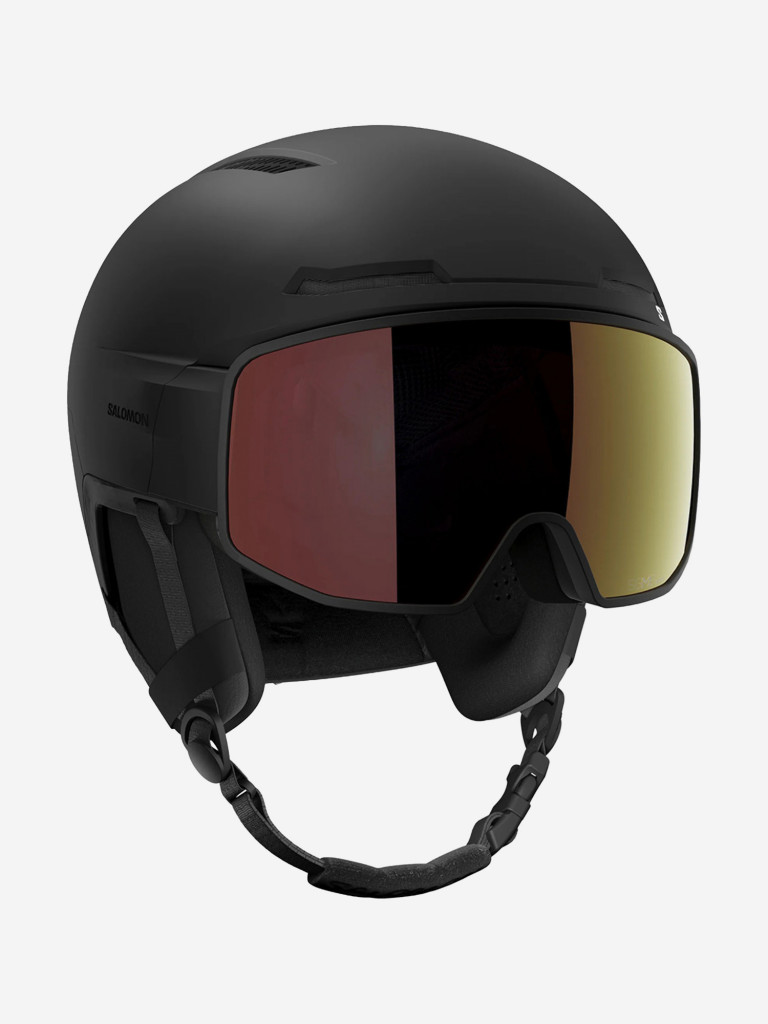 Горнолыжный шлем с визором Salomon Driver Pro Sigma Photo MIPS Черный Cat. 1-3