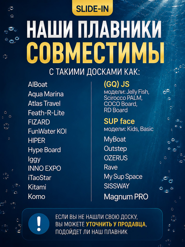 Электроплавник для сапборда TourusSup v.2024 13Ah 36V E-fin new 350W