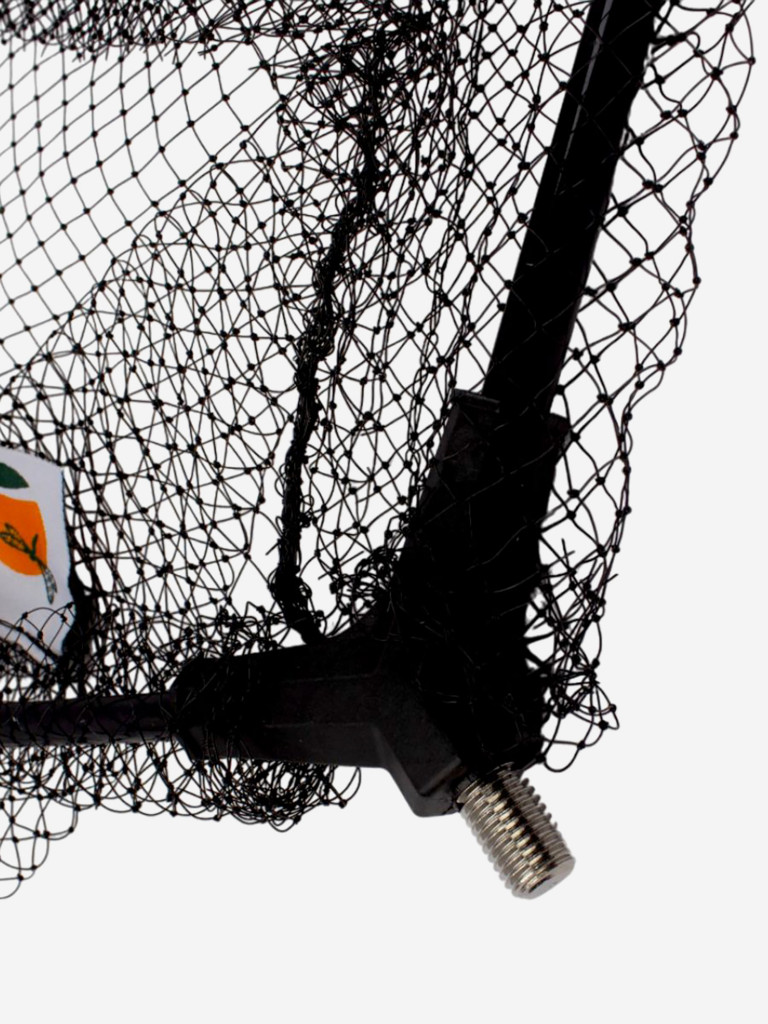 Голова для подсачека сетка чёрная леска, ячейка 7 мм, рамка алюминий