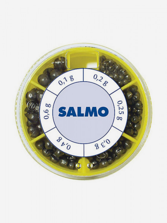 Набор грузил для поплавочной ловли Salmo дообинка 70г в коробке