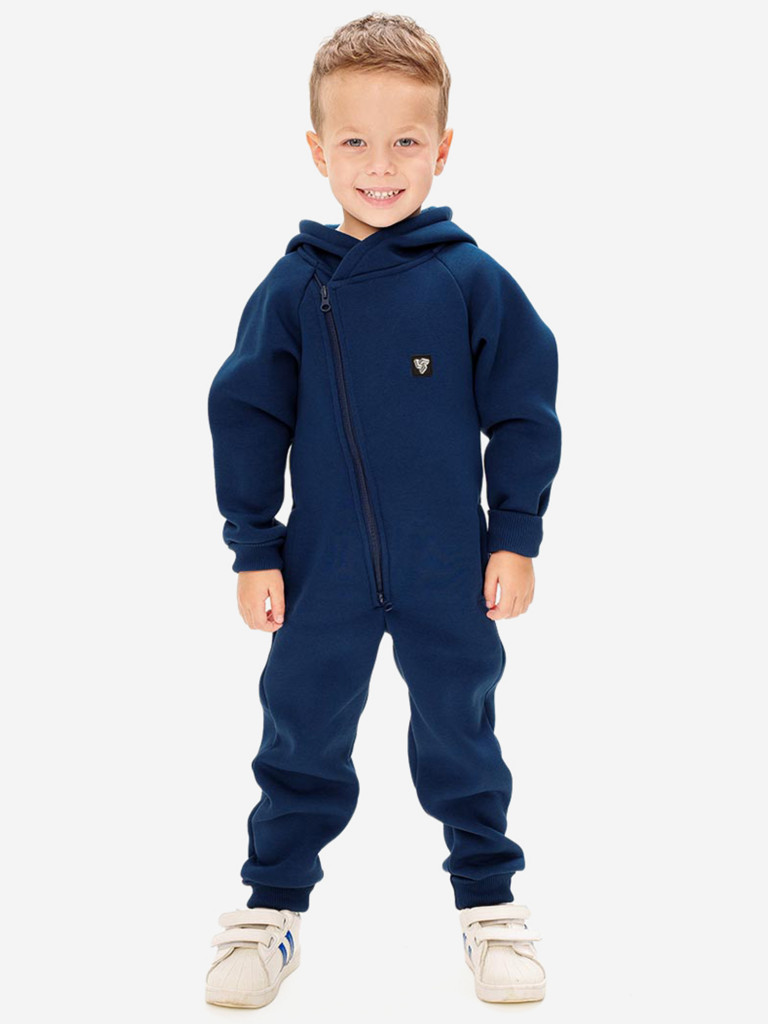 Комбинезон из футера "Мави" с начесом