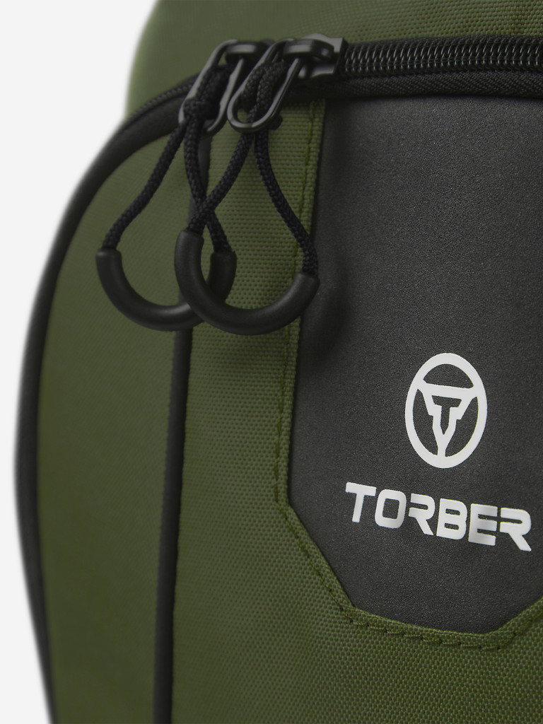 Рюкзак TORBER ROCKIT с отделением для ноутбука 15,6", зеленый, полиэстер 600D, 46 х 30 x 13 см