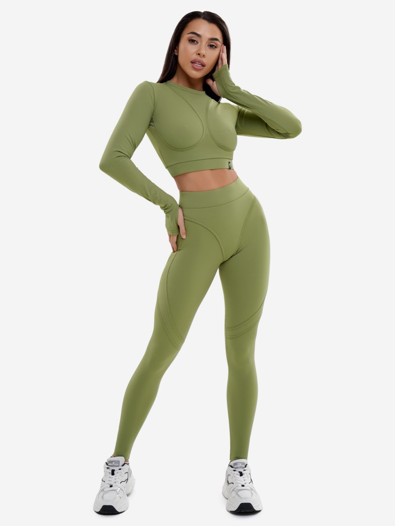 Рашгард женский Bona Fide: Rashguard Extra Sex "Olive"