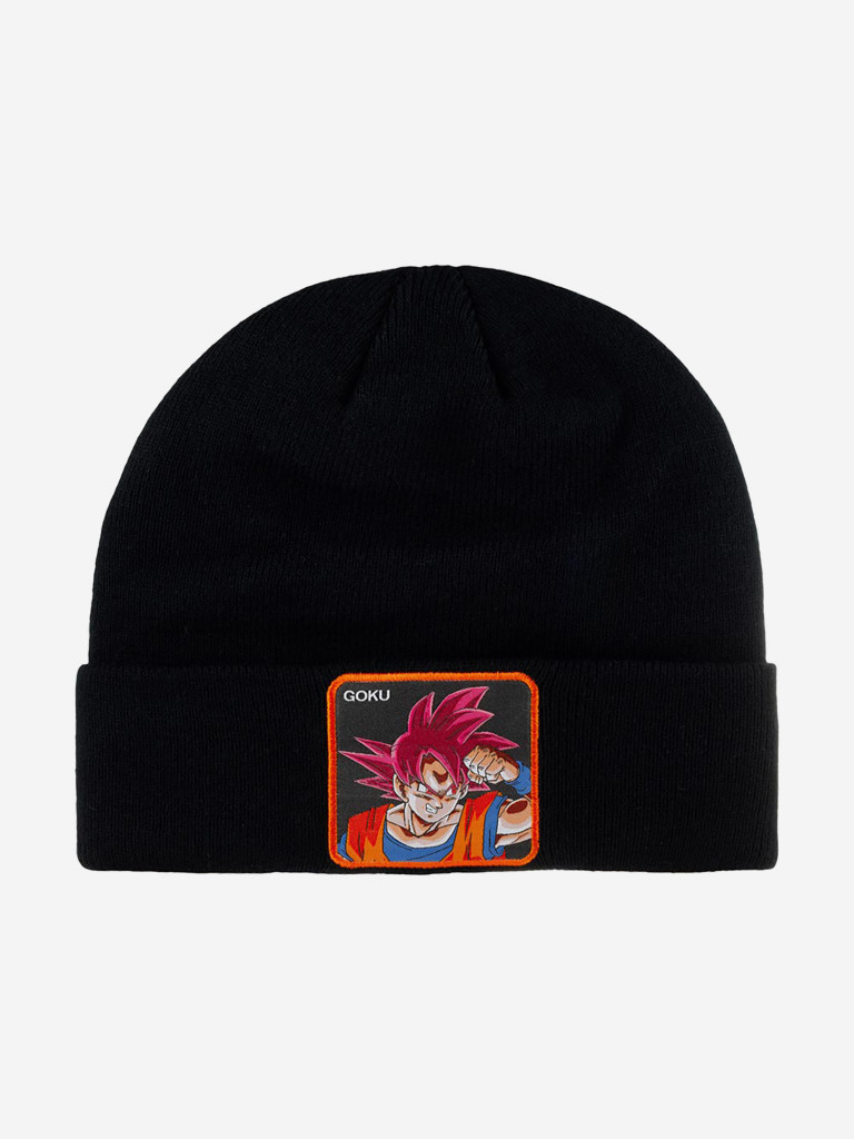 Шапка с отворотом CAPSLAB CL/DBS/1/BON/TGO1 Dragon Ball Goku (черный)