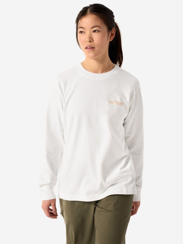 Лонгслив женский Arcteryx Kragg Cotton Bird Crew Neck