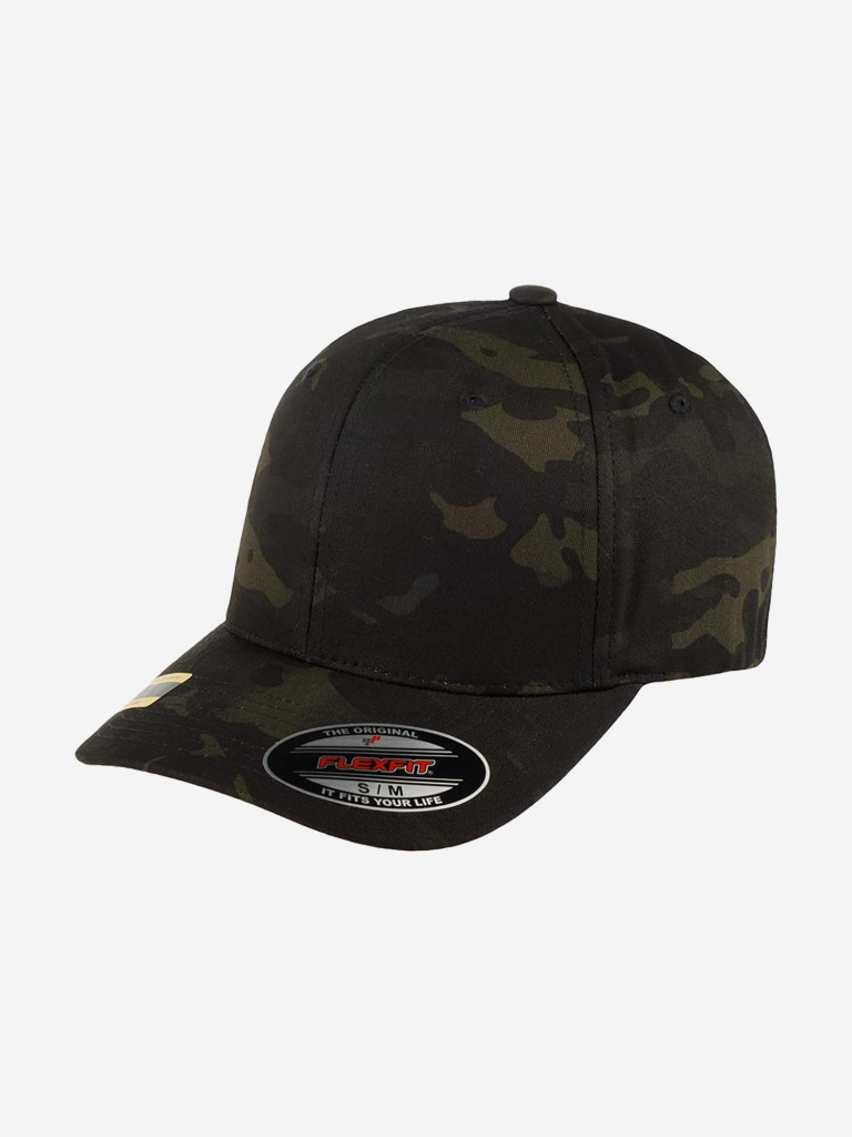 Бейсболка FLEXFIT 6277MC (оливковый)
