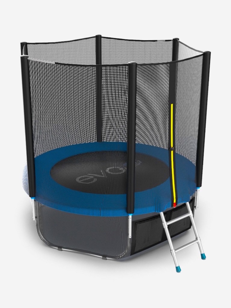 Батут каркасный EVO JUMP External 6ft + нижняя защитная сеть, диаметр 183 см