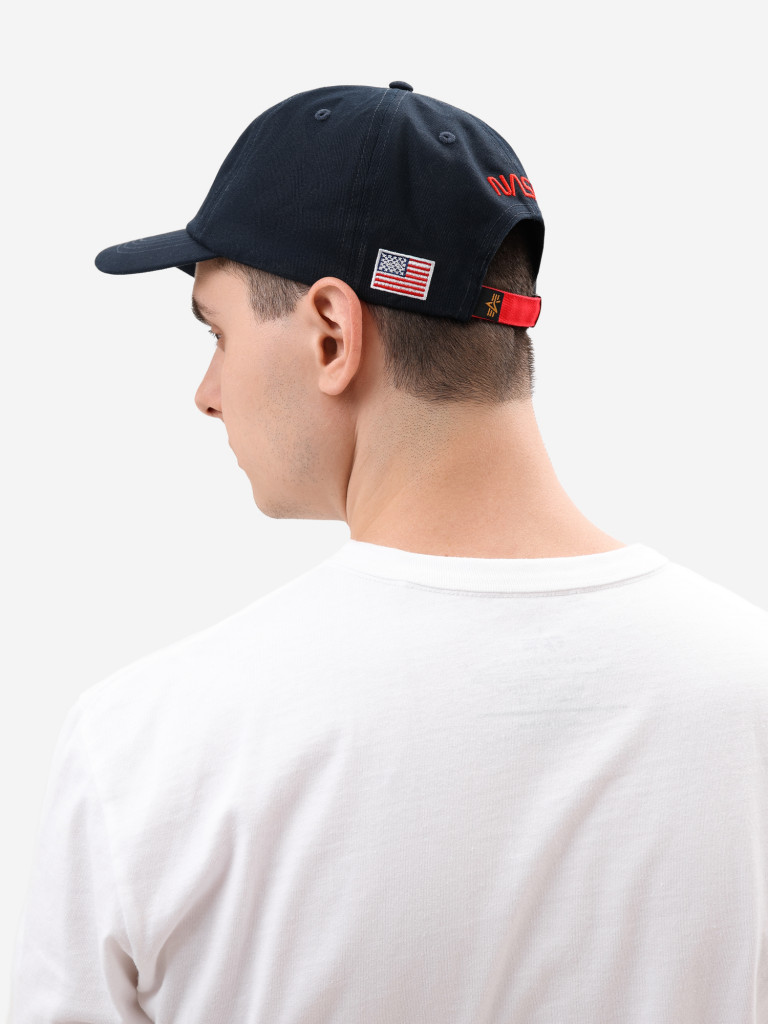 Бейсболка NASA Worm Logo Alpha Industries