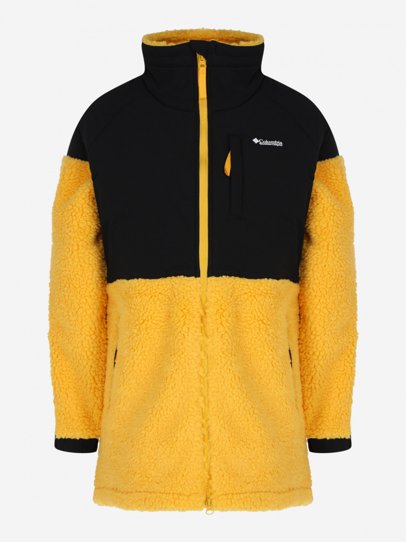 фото Джемпер флисовый женский columbia icons ballistic fleece, желтый