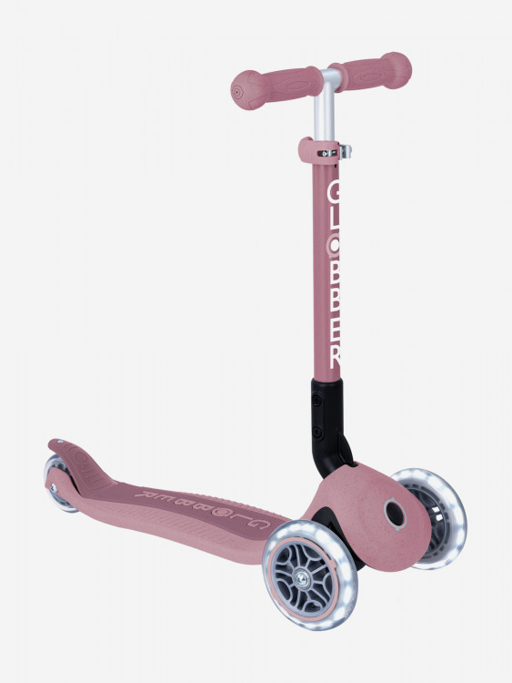 Самокат Globber JUNIOR FOLDABLE LIGHTS ECOLOGIC