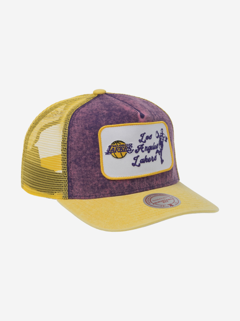 Бейсболка с сеточкой MITCHELL NESS HT14012-LALPURP Los Angeles Lakers NBA