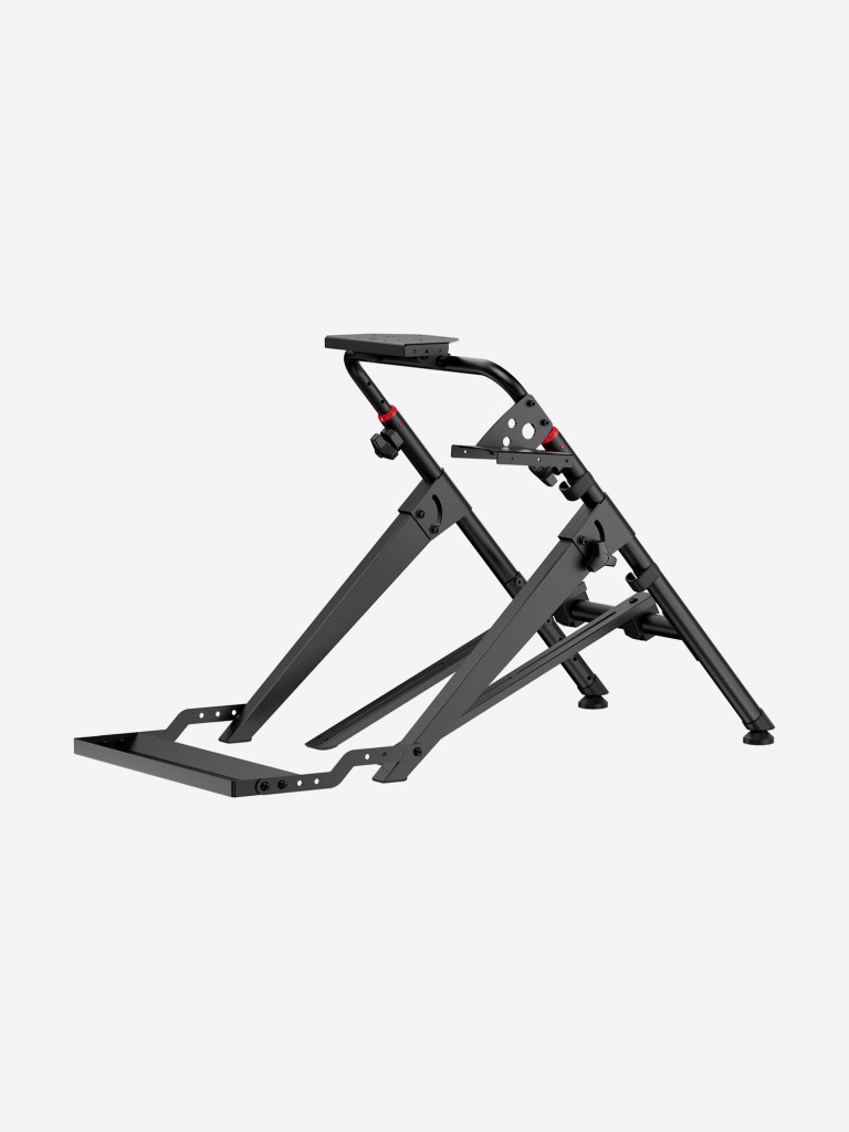 UNITEKI COCKPIT235GL GAMING LINE Складная напольная стойка для игрового руля с держателями для педалей и коробки передач, фиксатор кресла