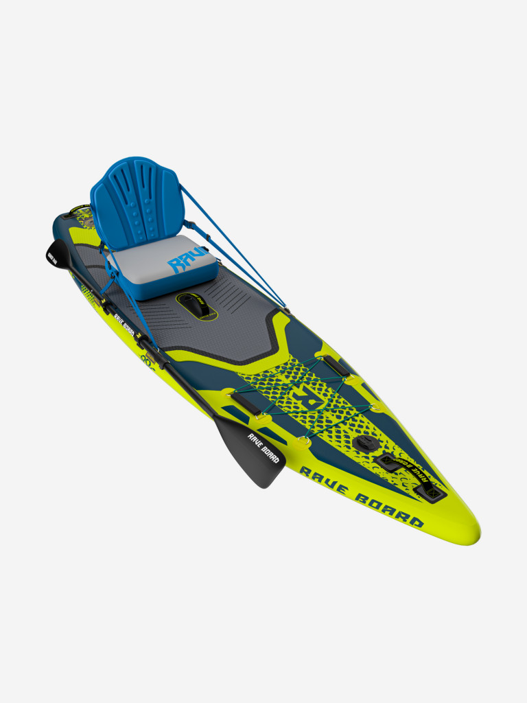 Надувной сапборд Rave Board RB105Pro (335*83*15) с сидушкой и двойным веслом