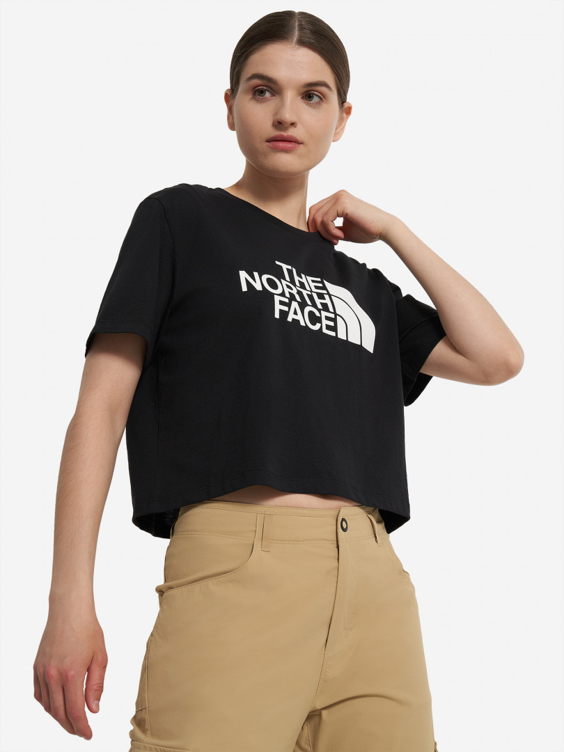 фото Футболка женская the north face easy, черный