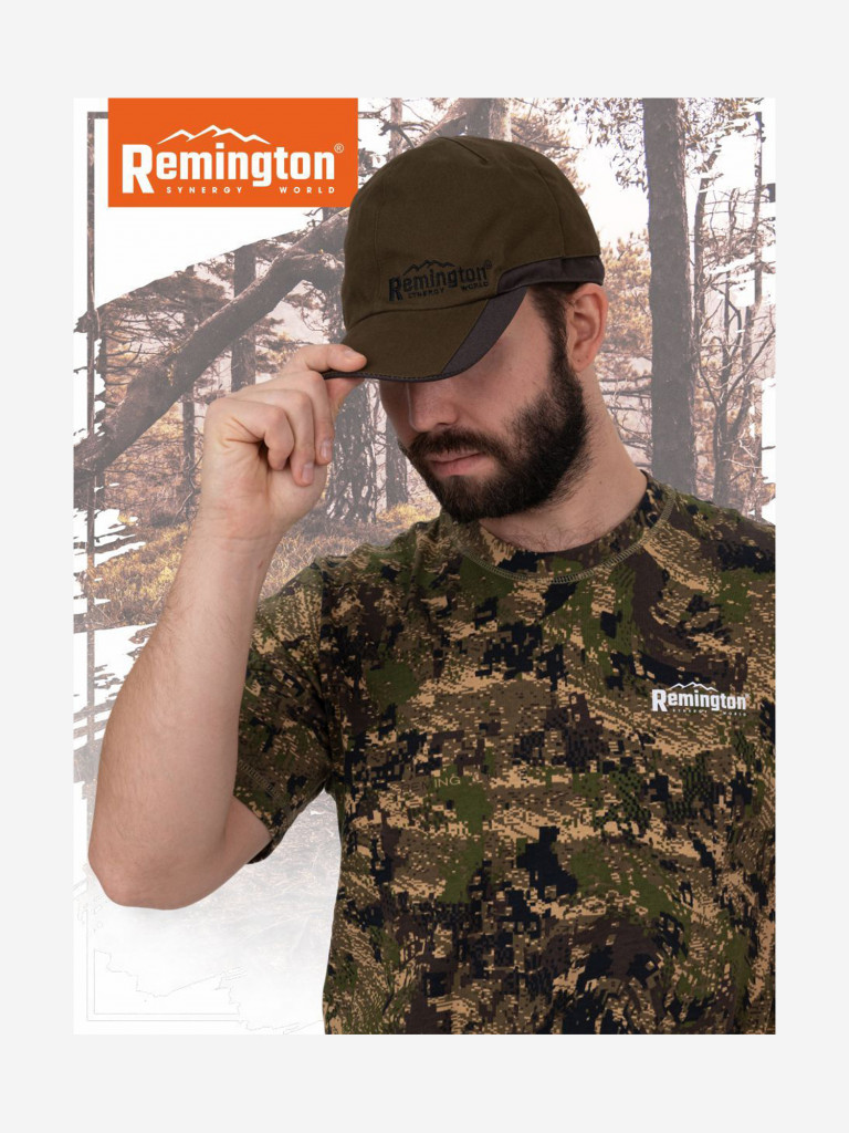 Бейсболка двусторонняя Remington Signal green/orange