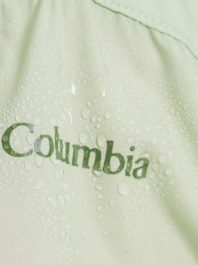 фото Ветровка женская columbia alpine chill windbreaker, зеленый