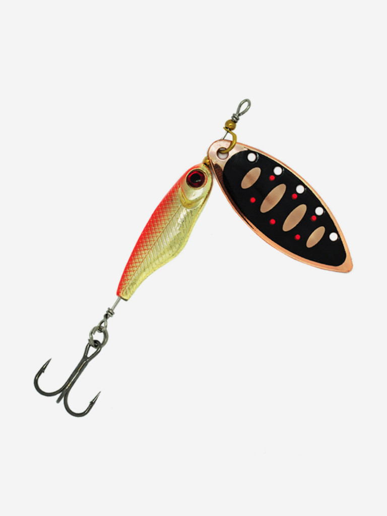 Блесна Mottomo Spin Blade #3 16g Copper 31 для спиннинга. Вертушка на голавля, жереха, щуку