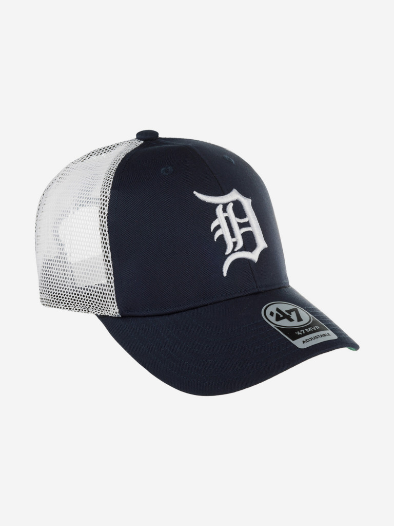 Бейсболка с сеточкой 47 BRAND B-BRANS09CTP-NY Detroit Tigers MLB (синий)