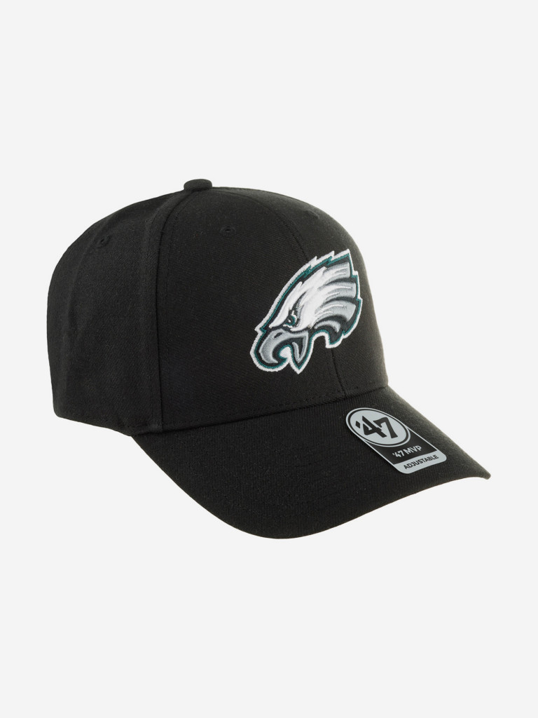 Бейсболка 47 BRAND F-MVP24WBV-BK Philadelphia Eagles NFL (черный)