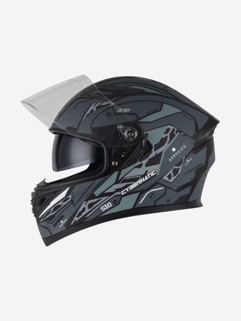 Мотошлем Aspolife модуляр с гарнитурой