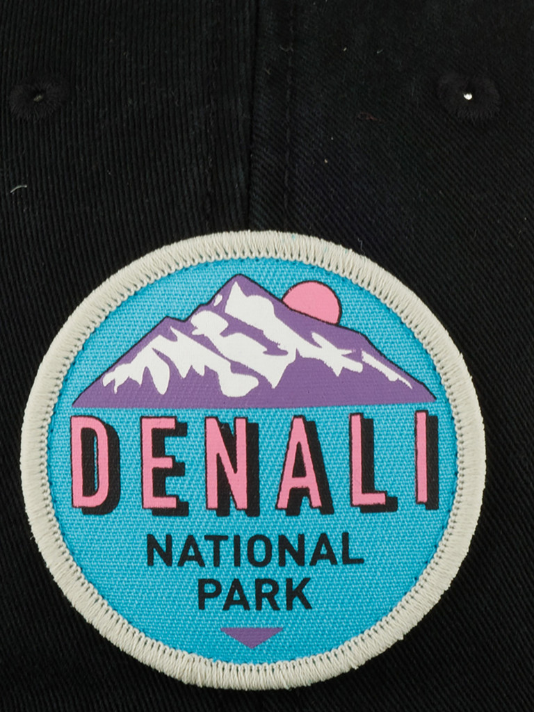 Бейсболка AMERICAN NEEDLE SMU702A-DNP Denali National Park Hepcat (черный)