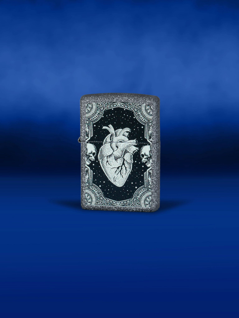 Зажигалка бензиновая ZIPPO 48720 Heart