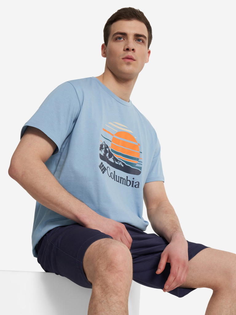 Футболка мужская Columbia Path Lake Graphic Tee II
