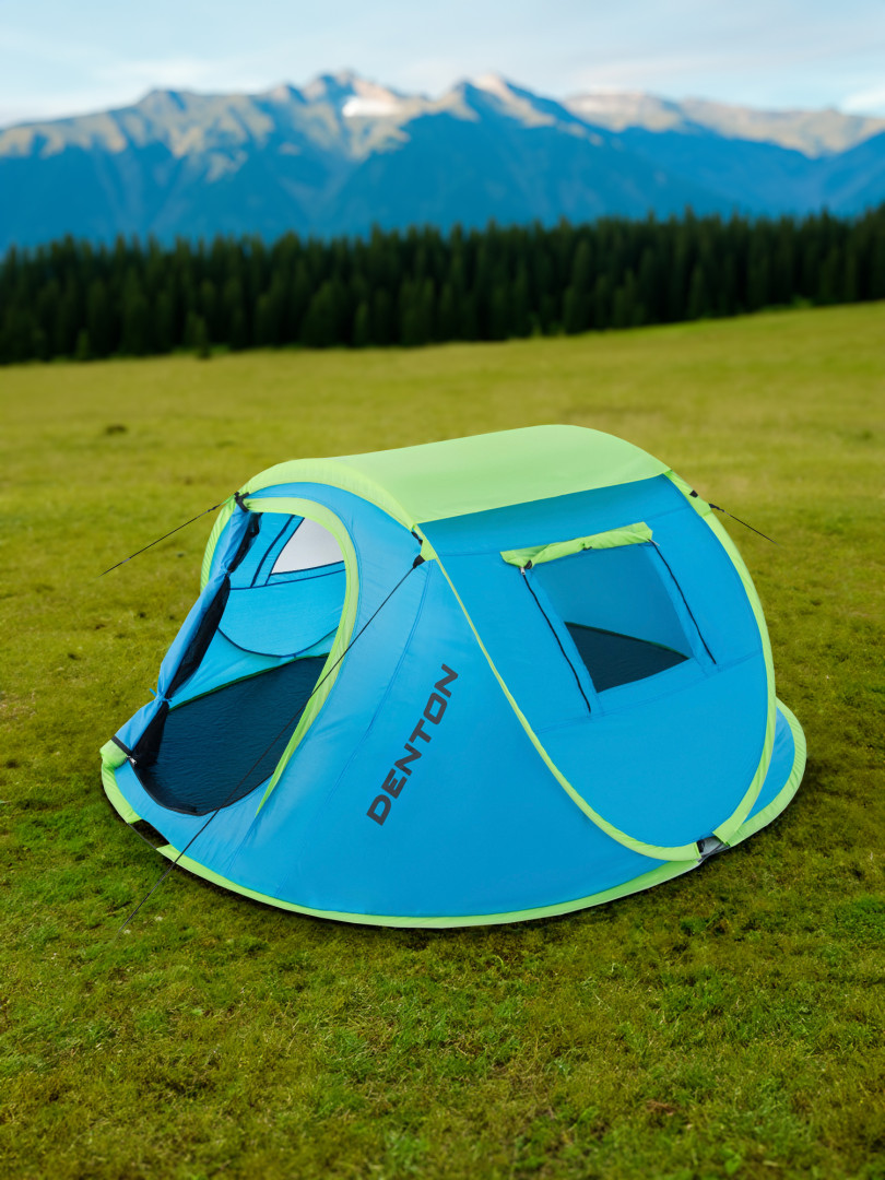 Палатка 3-местная Denton PUDLWT-3, Голубой