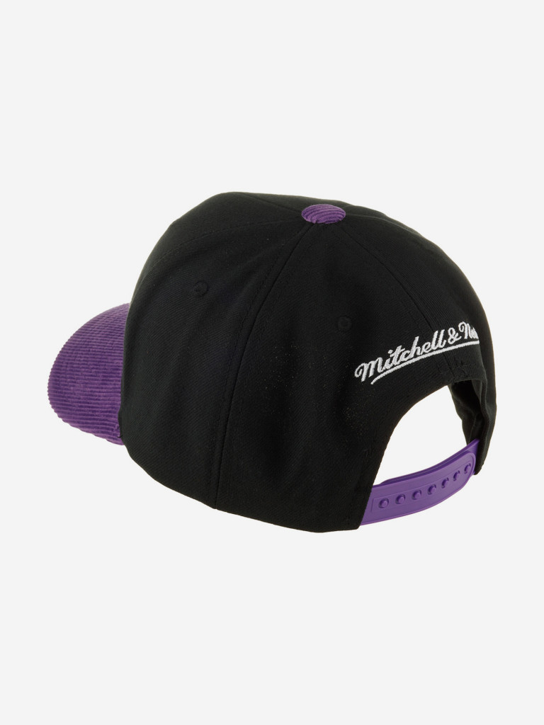 Бейсболка MITCHELL NESS HP7976-LALBLCK Los Angeles Lakers NBA (черный)