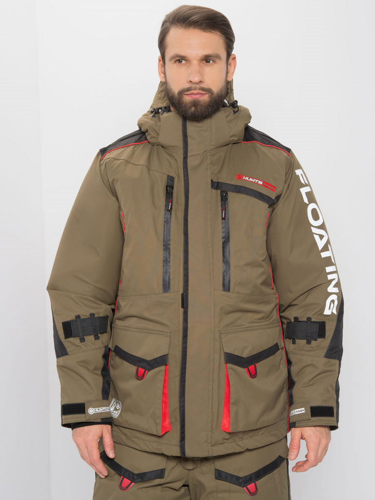 Костюм мужской Поплавок Siberia Floating для зимней рыбалки, ткань Breathable