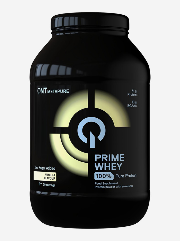 Сывороточный протеин для набора мышечной массы, изолят протеина QNT PRIME WHEY 908g Vanilla