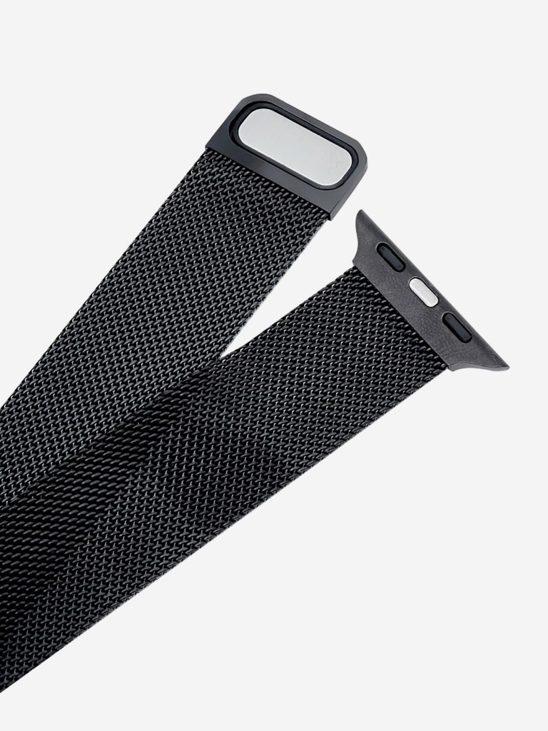 Ремешок для часов Apple Watch 41/40/38 mm Mutural Оригинал, ультралегкий металлический на магните — черный