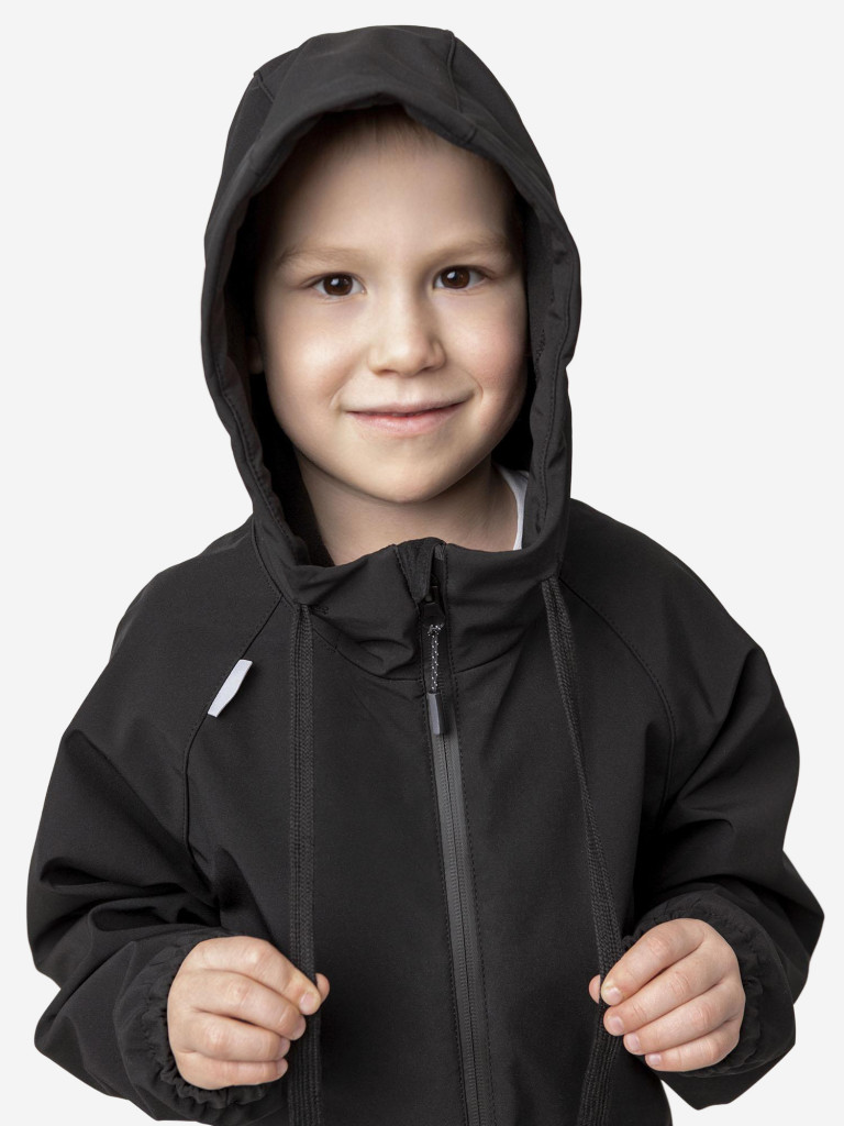 Кобинезон софтшелл для мальчика batik черный