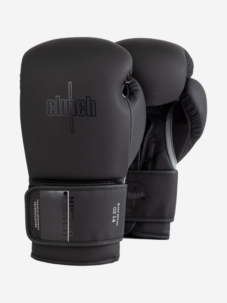 Перчатки боксерские Clinch Mist 2.0 черные